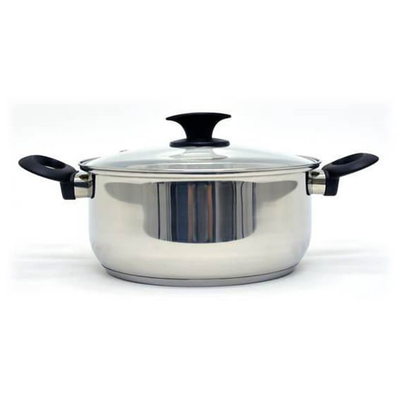 Starbasix 4.98 L Sauce Pan with Lid, Stainless Steel saucepan with lid